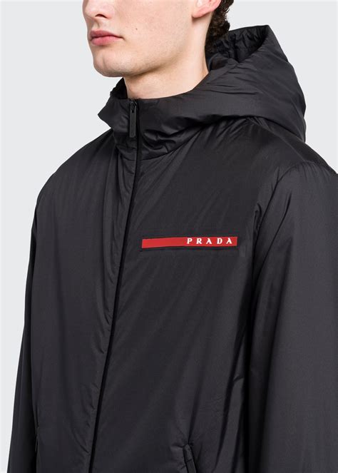 prada mens jackets|prada winter jackets men's.